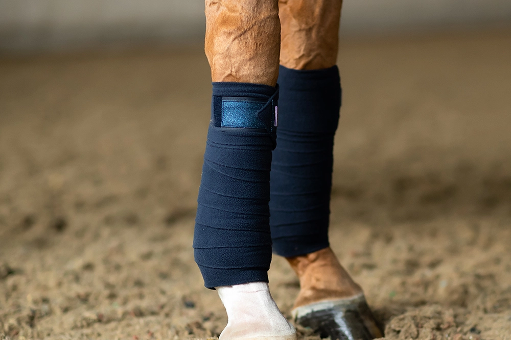 Fleece Bandages Blue Meadow Glimmer