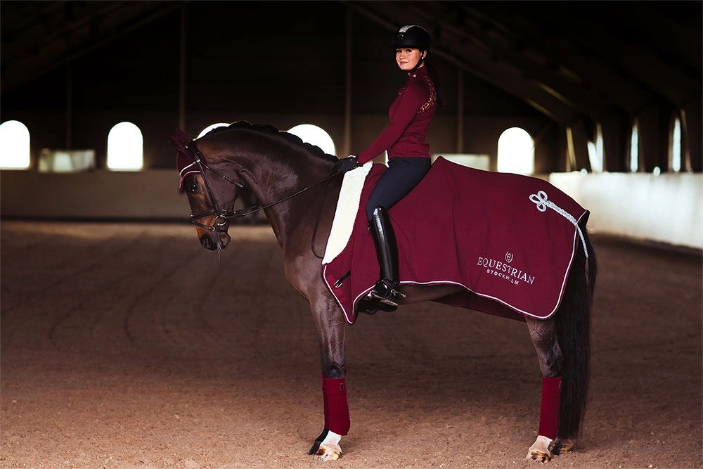Fleece Bandages Dark Bordeaux