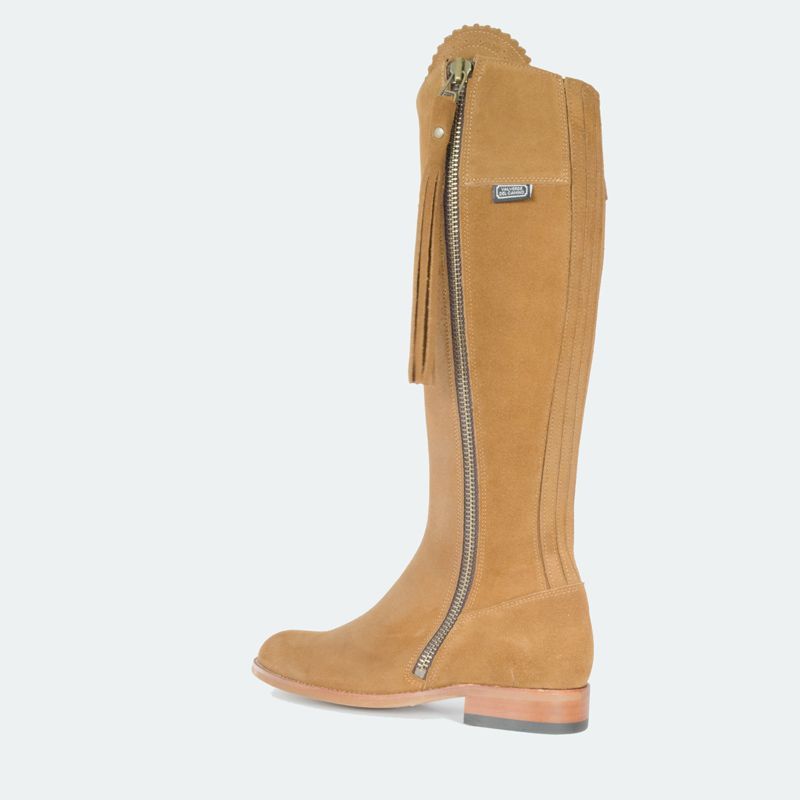 BOTA DE SEÑORA FLECOS MIEL 090 AAE