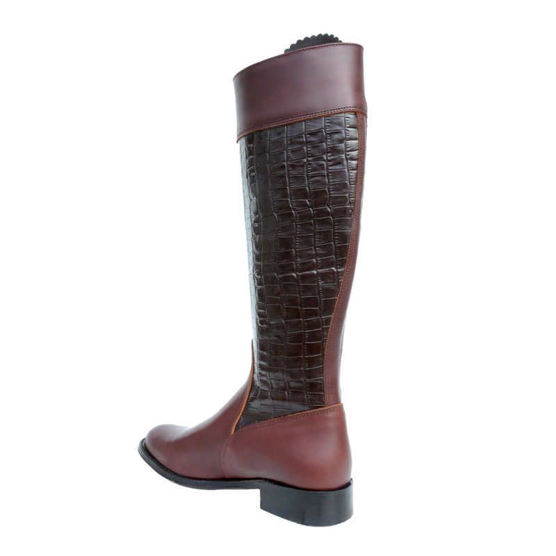 BOTA ALTA DE MONTAR 750 COCO. LAZZO BOOTS