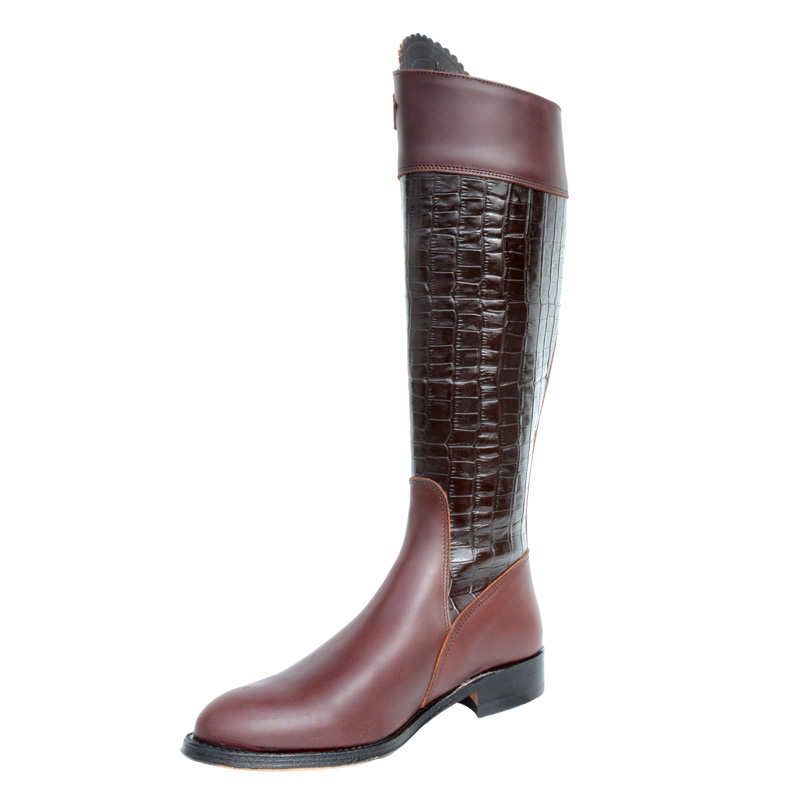 BOTA ALTA DE MONTAR 750 COCO. LAZZO BOOTS