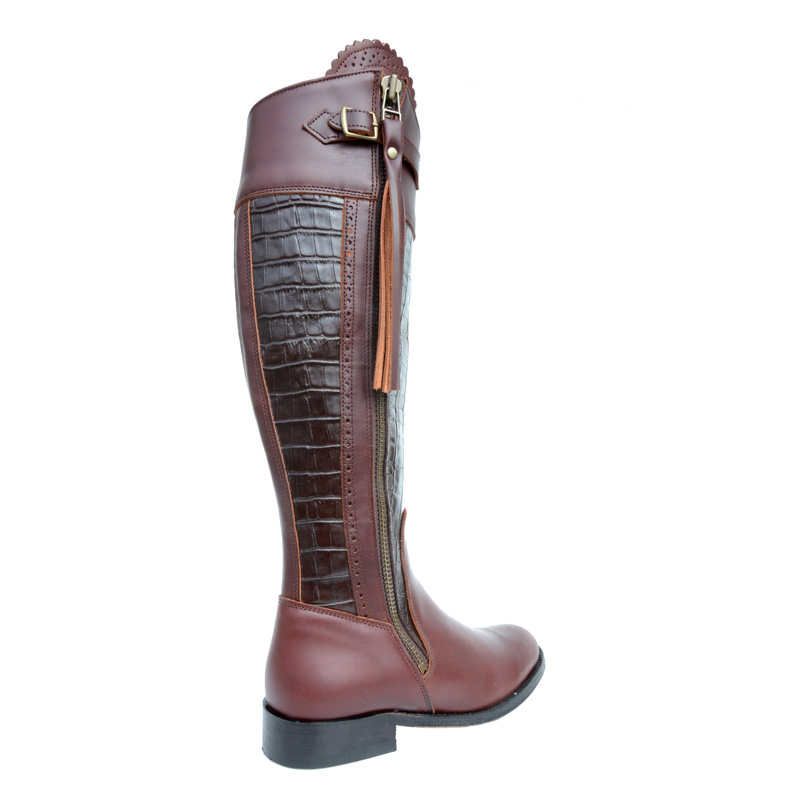 BOTA ALTA DE MONTAR 750 COCO. LAZZO BOOTS
