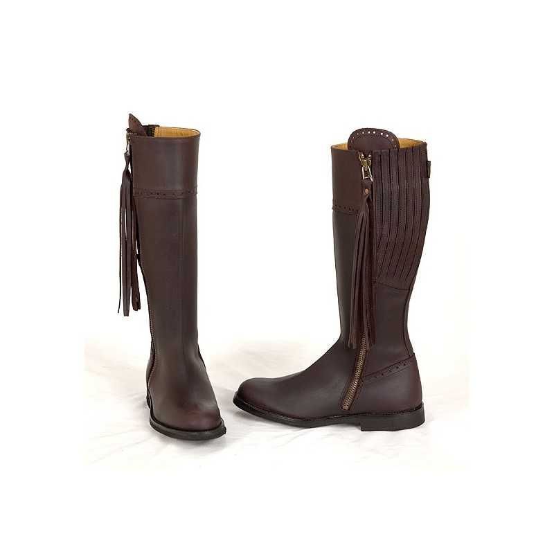 BOTA DE MONTERIA COFFI CON FUELLE. MARJOMAN. IBERIANHORSESHOP.