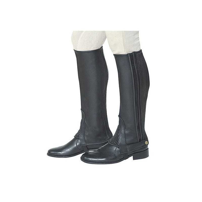 POLAINA SUPER SOFT DE CUERO CON FUELLE