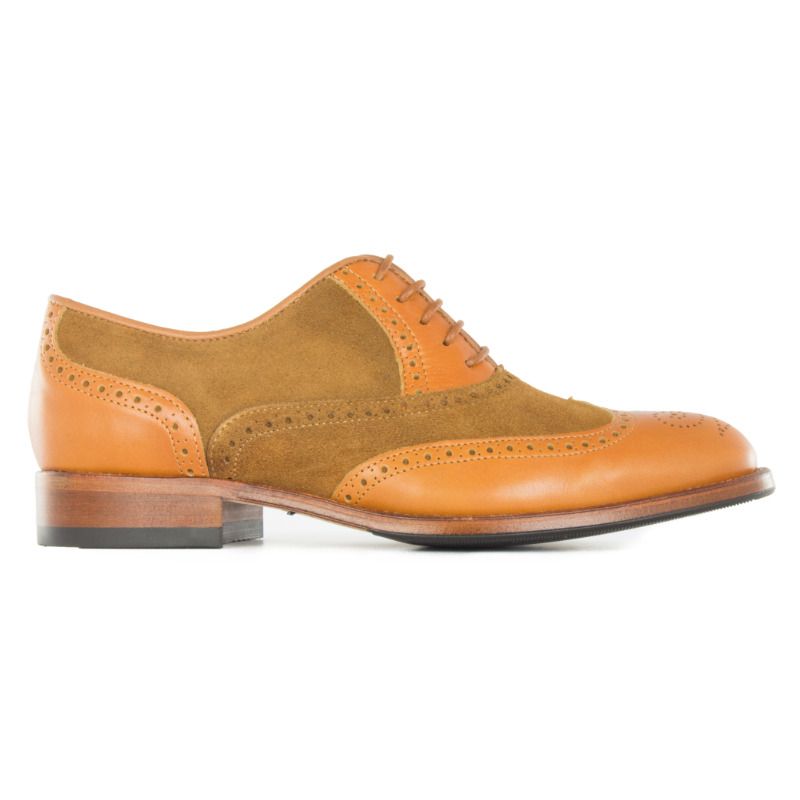 Zapato de caza calado 018. Lazzo boots. Iberianhorseshop