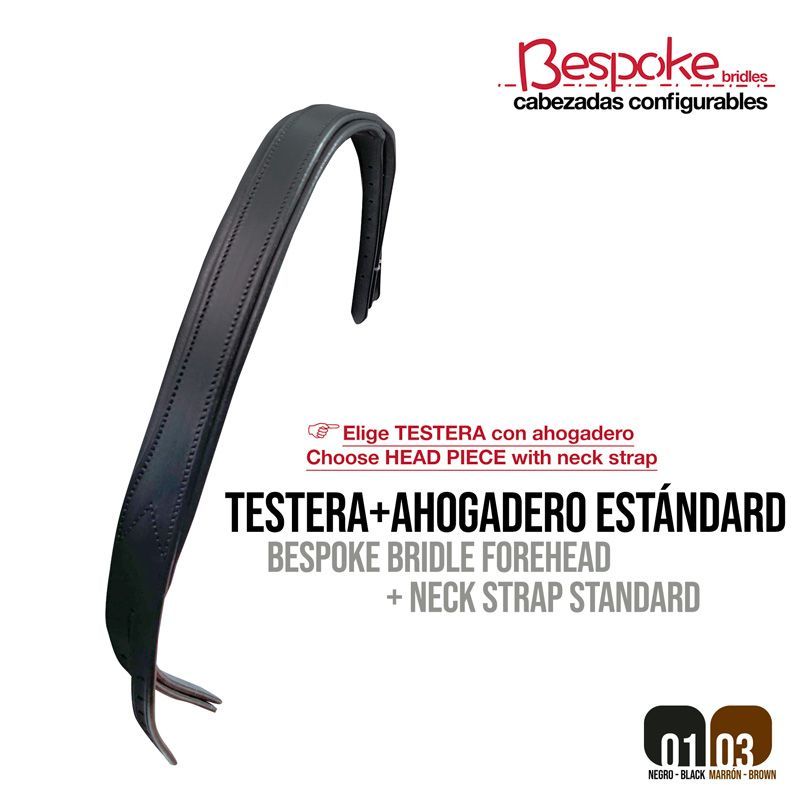 CABEZADA CONFIGURABLE TESTERA & AHOGADERO STANDARD