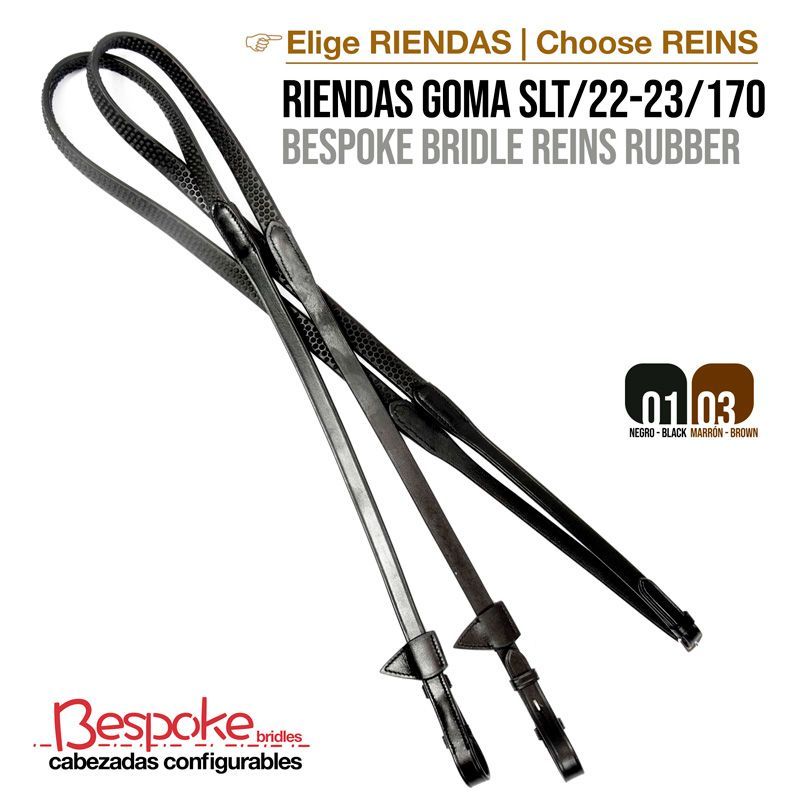 CABEZADA CONFIGURABLE RIENDAS GOMA SLT/22-23/170