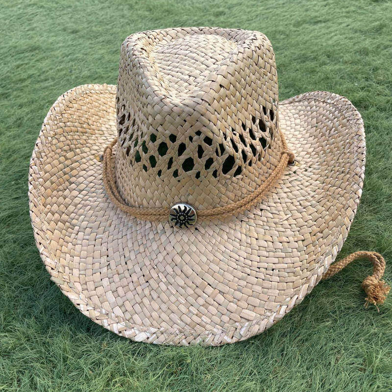 GORRO SOMBRERO PAJA COWBOY MAHLA Nº466 AJUSTABLE