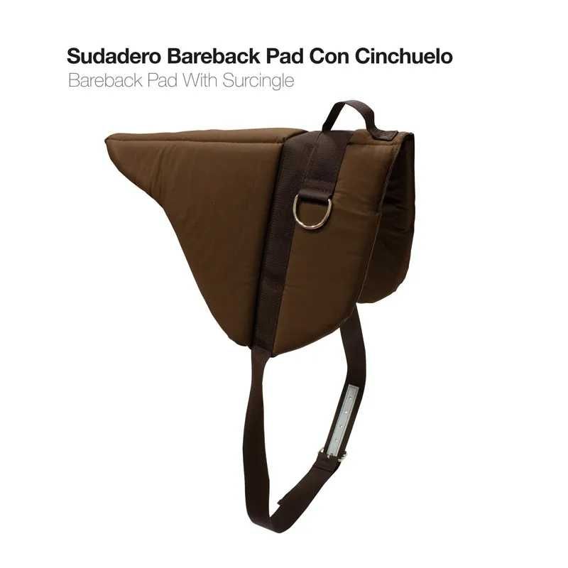 SUDADERO BAREBACK PAD CON CINCHUELO 1514 MARRON