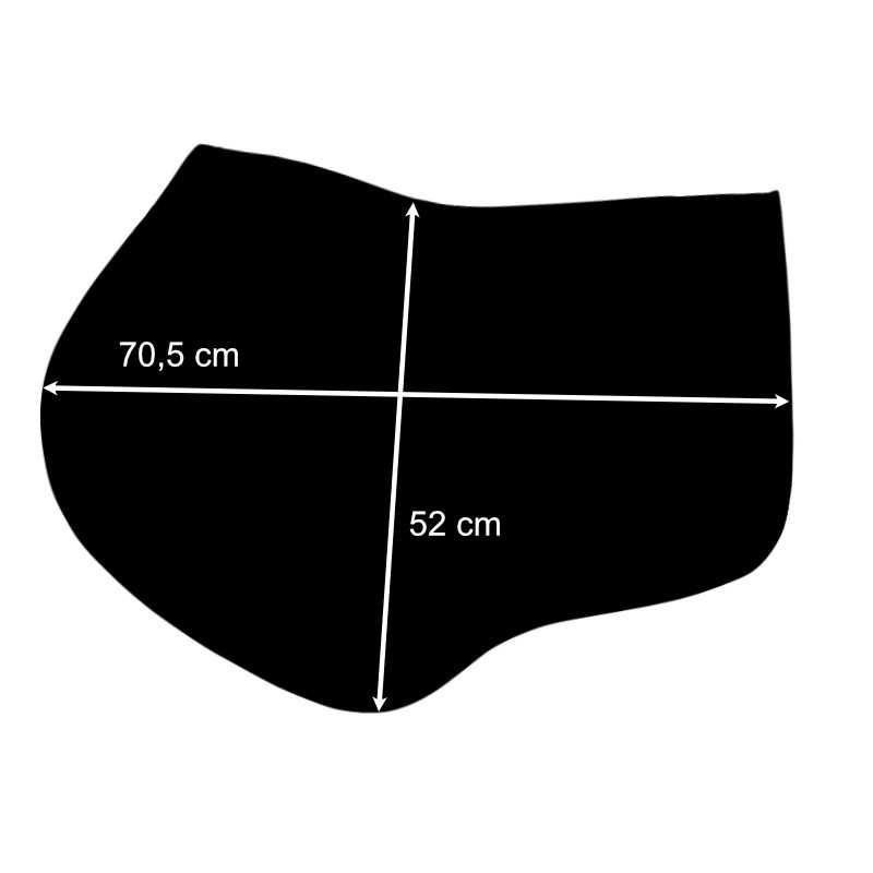 Juego de mantilla de salto + orejeras + vendas