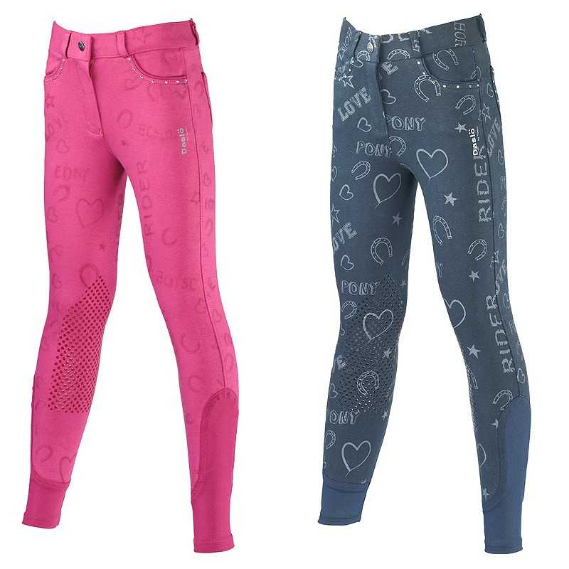 Pantalones de niña Daslö Print con brillantes