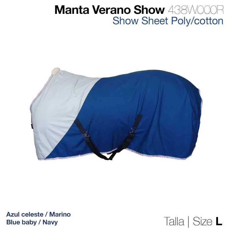 MANTA VERANO SHOW 438W000R AZUL L