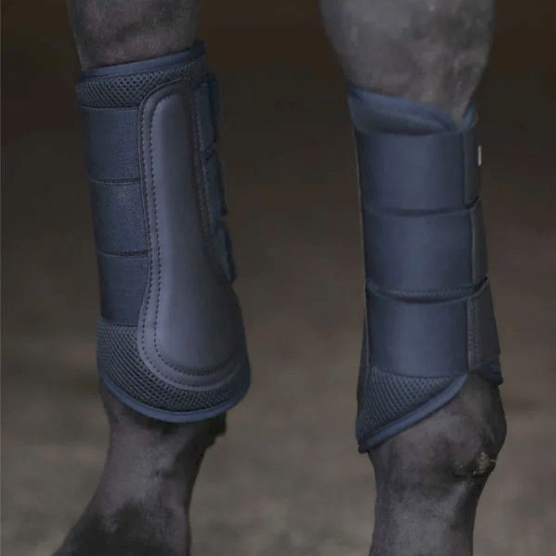 Classic Mesh Brushing Boots Midnight Blue