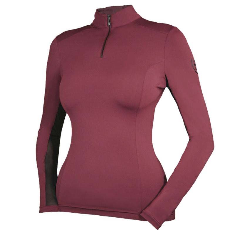Air Breeze Top Bordeaux