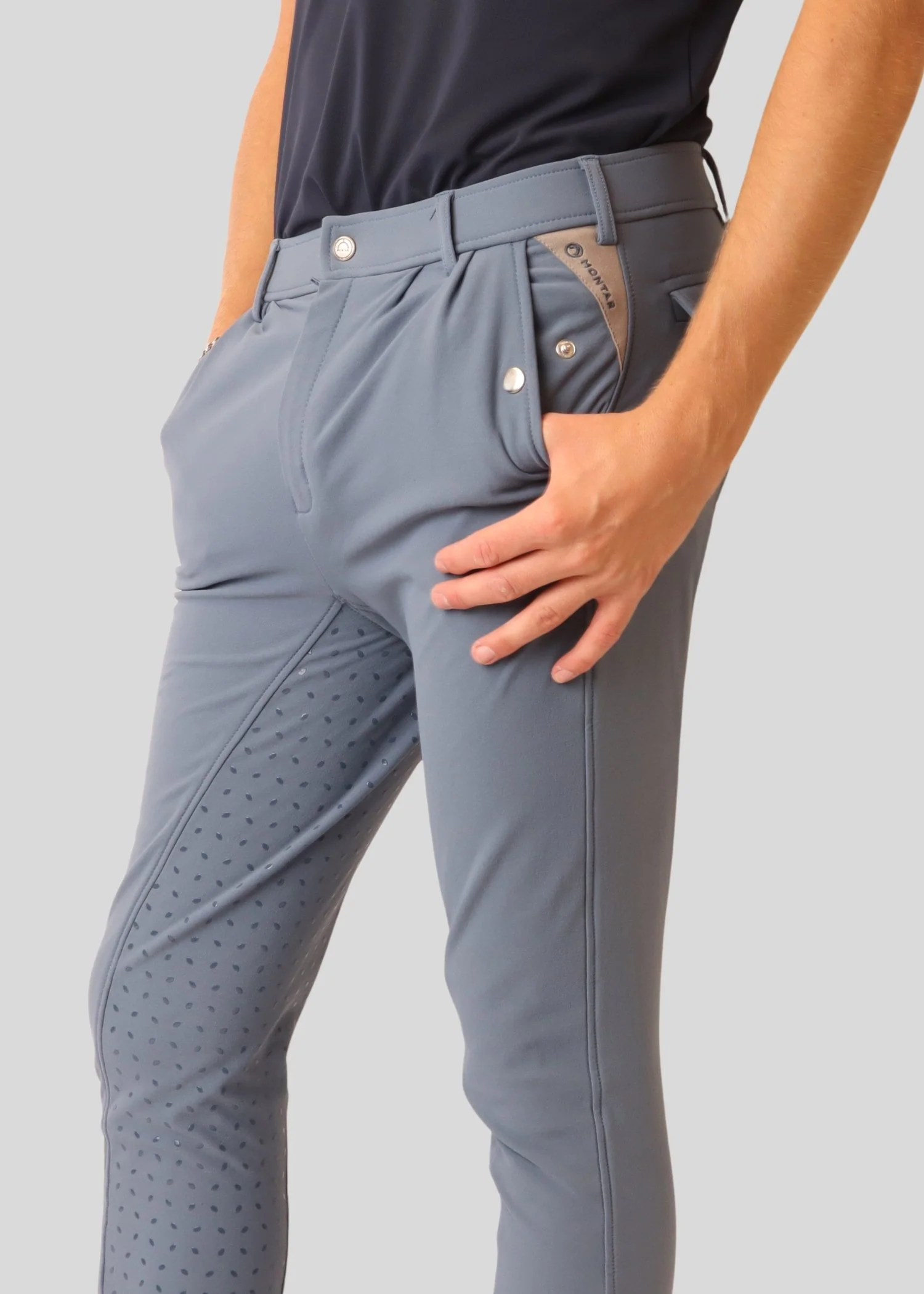 PANTALONES DE EQUITACION GARY YATI AZUL PALOMA