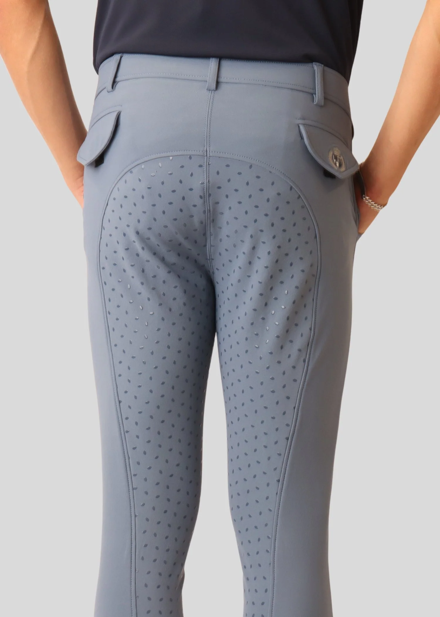 PANTALONES DE EQUITACION GARY YATI AZUL PALOMA