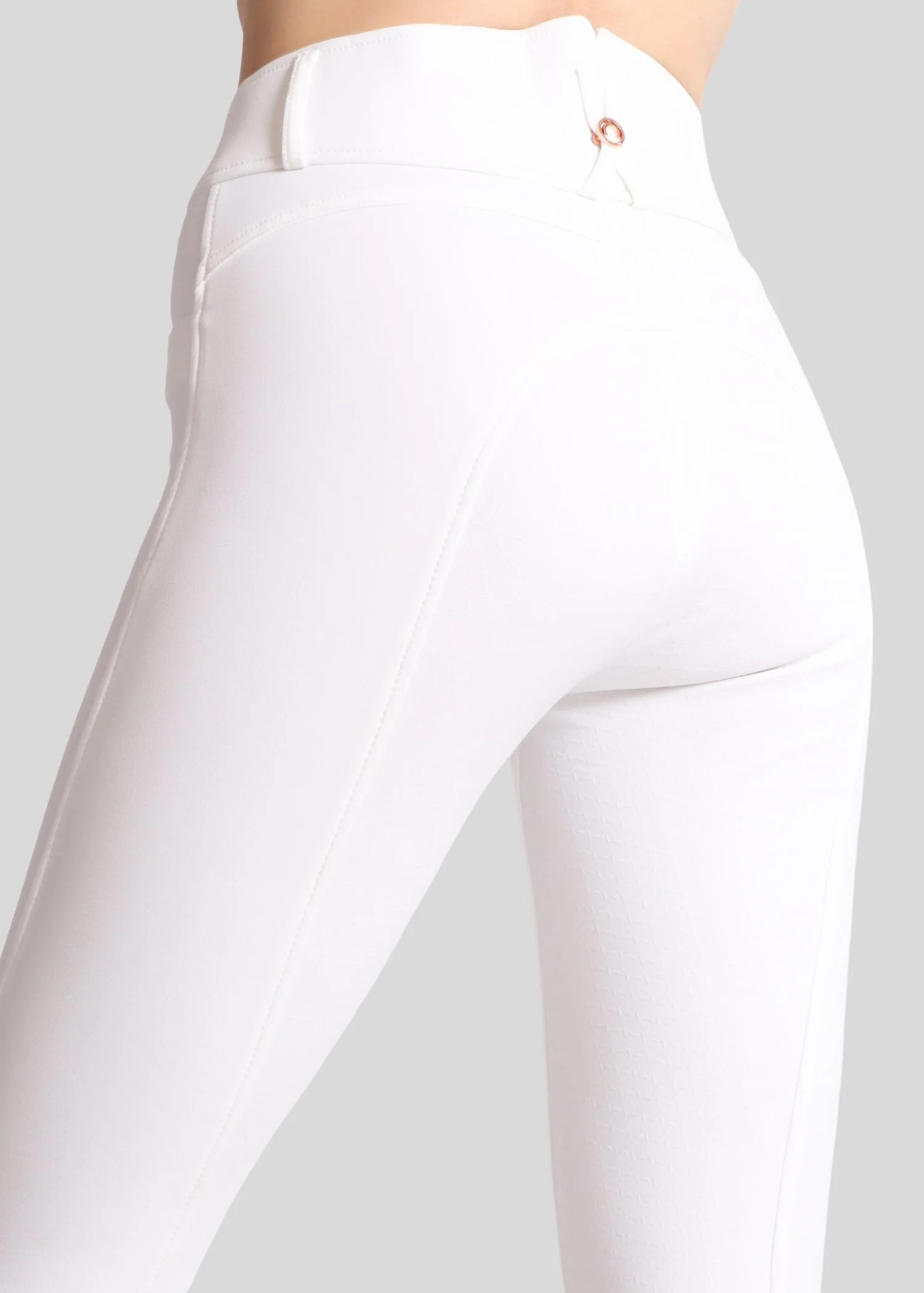 BREECHES MOLLY YATI TIRO ALTO EDICION ORO ROSA - BLANCO