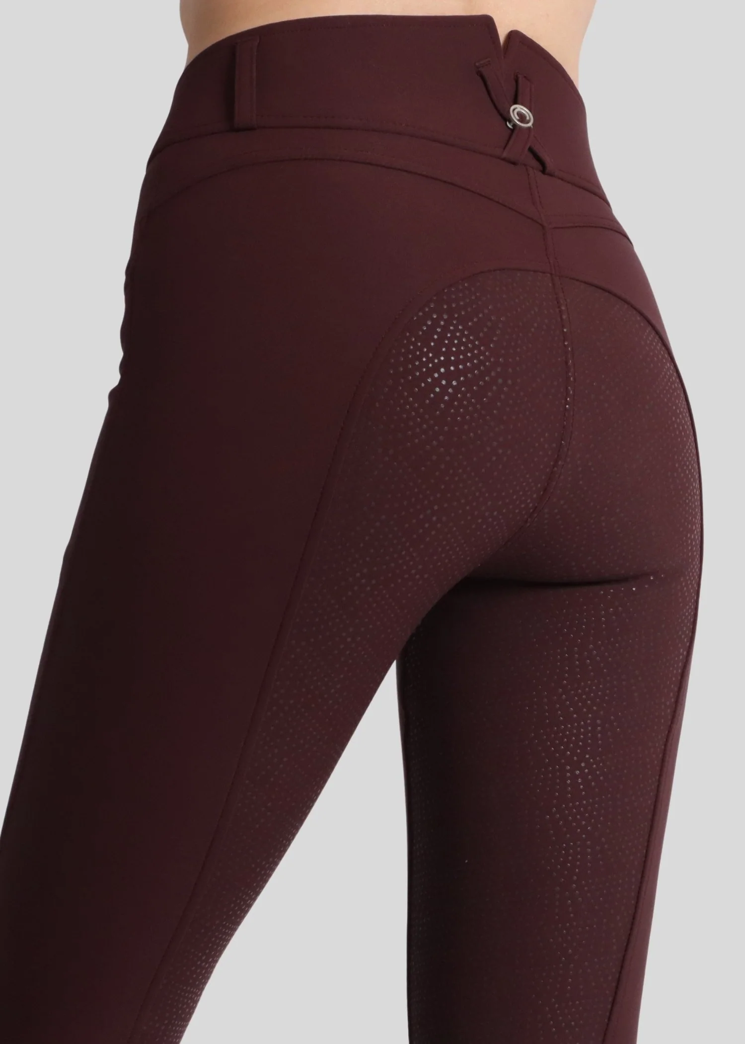 Breeches Megan Yati Tiro Alto Ciruela