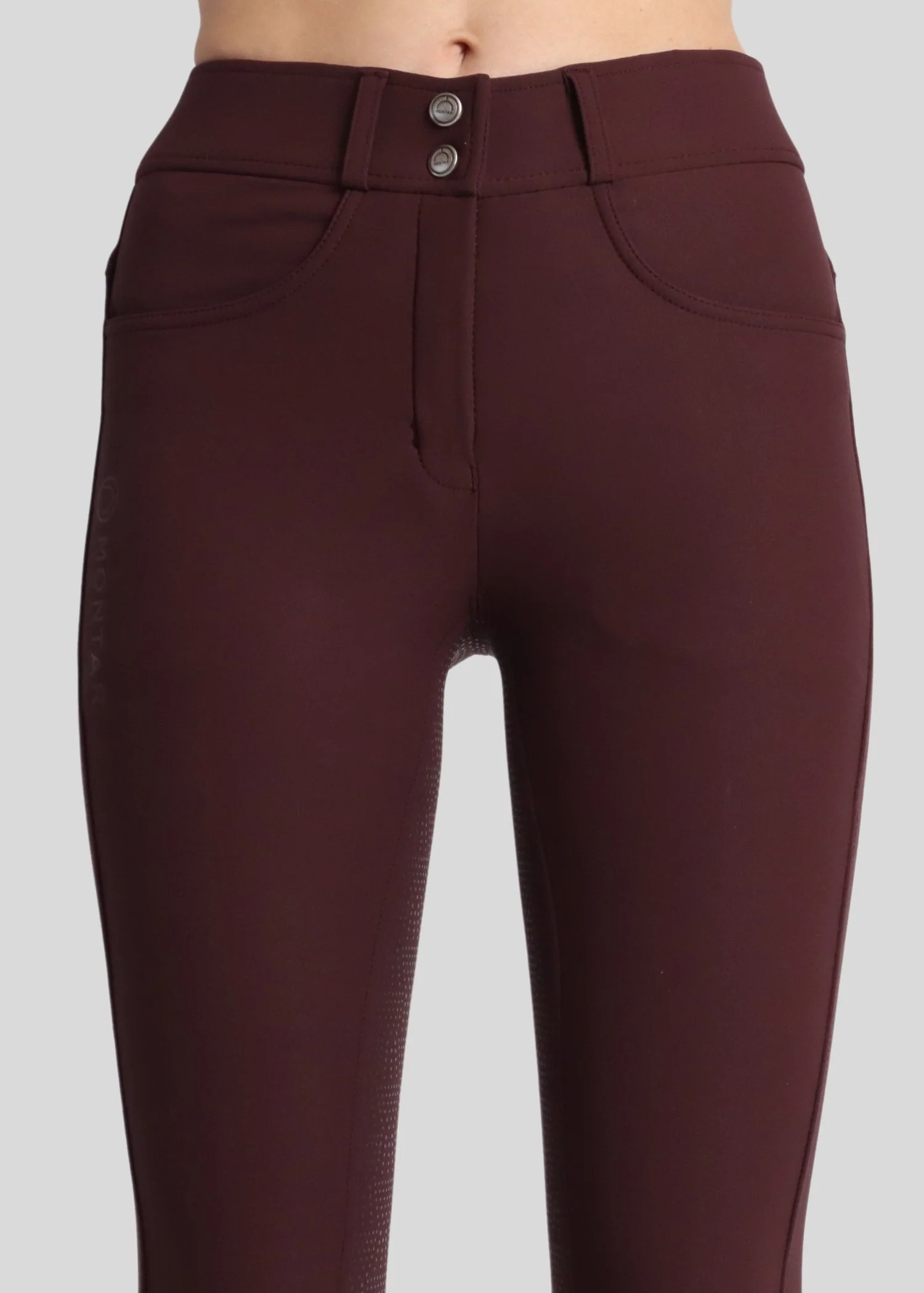 Breeches Megan Yati Tiro Alto Ciruela