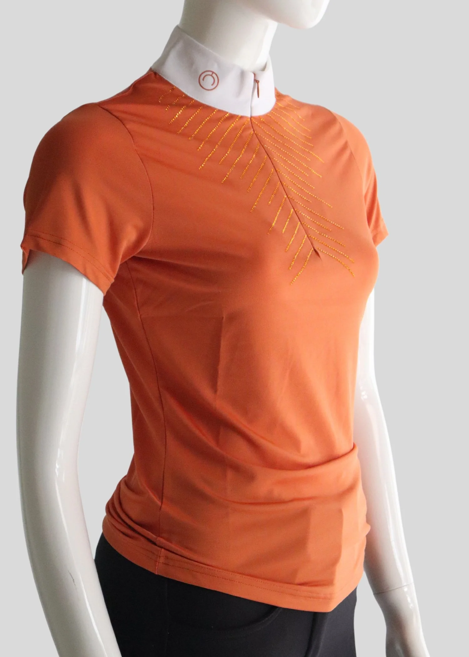 TOP DE COMPETICION BLING NARANJA