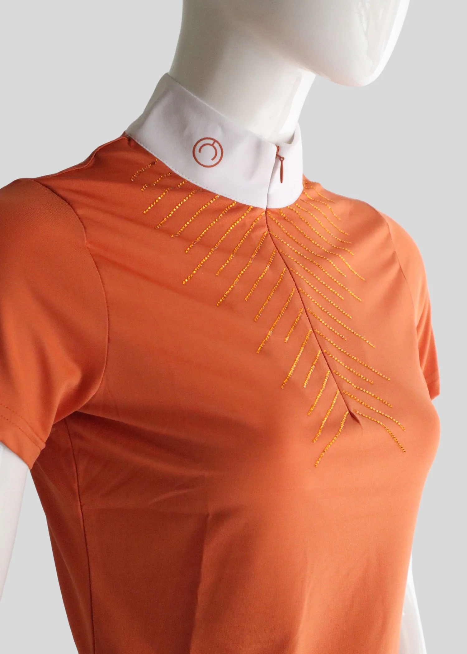 TOP DE COMPETICION BLING NARANJA