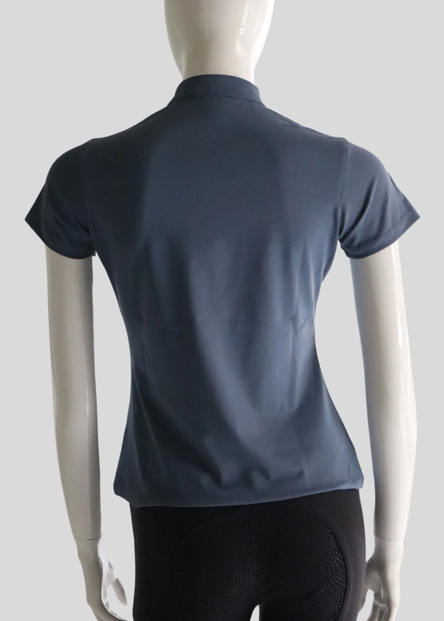 POLO BRIELLA CRISTAL MANGA CORTA AZUL PALOMA