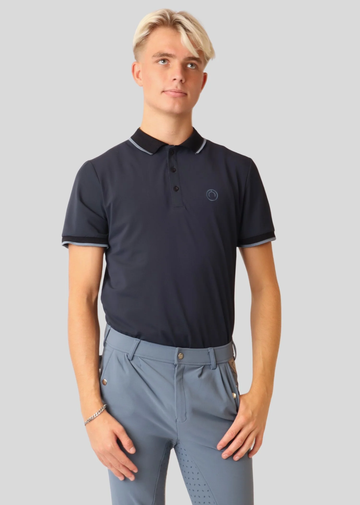 POLO HOMBRE MARINO/AZUL PALOMA