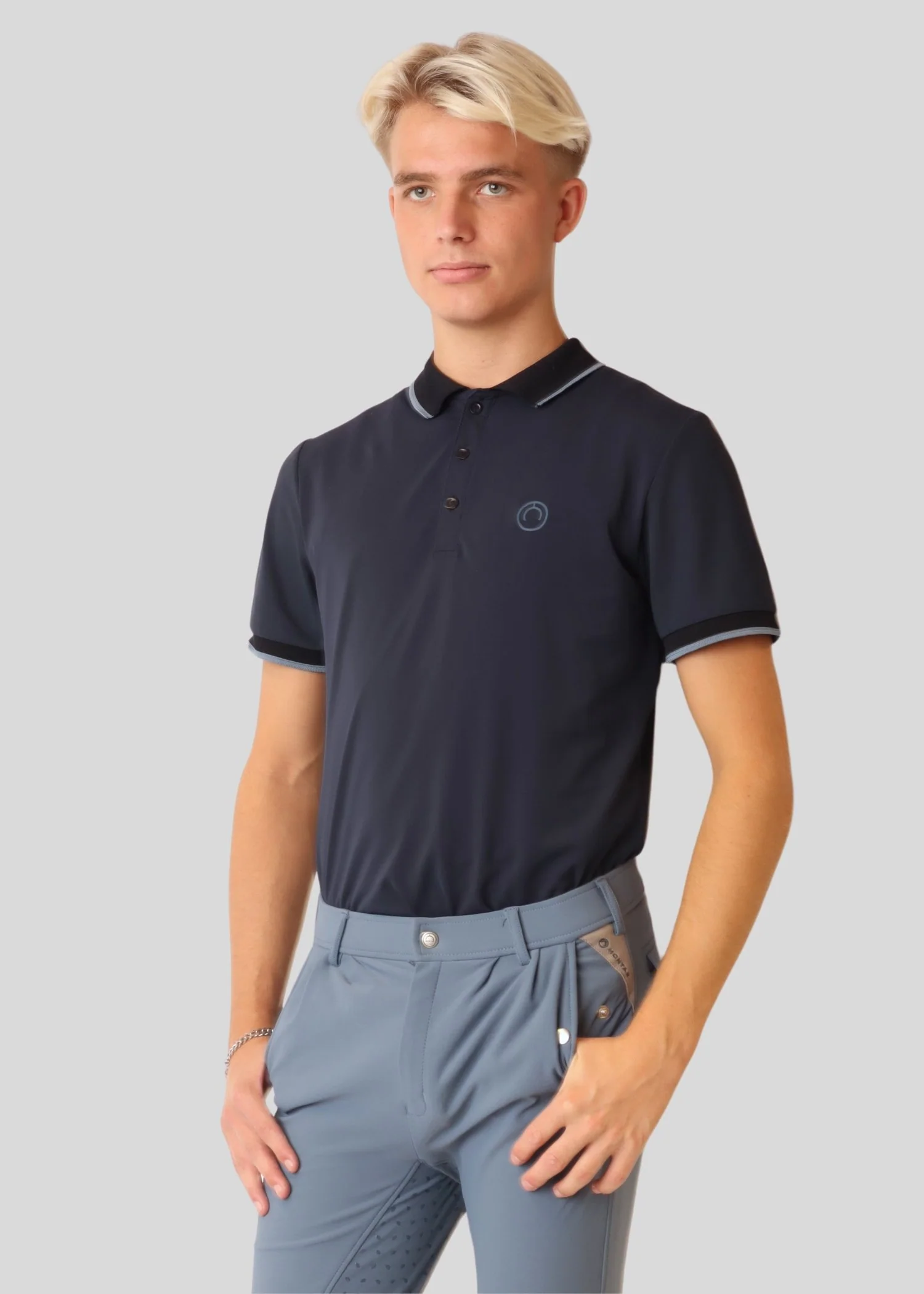 POLO HOMBRE MARINO/AZUL PALOMA