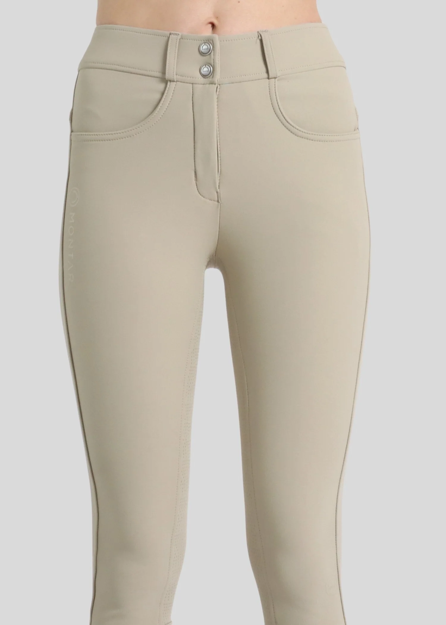 Breeches Megan Yati Tiro Alto Beige