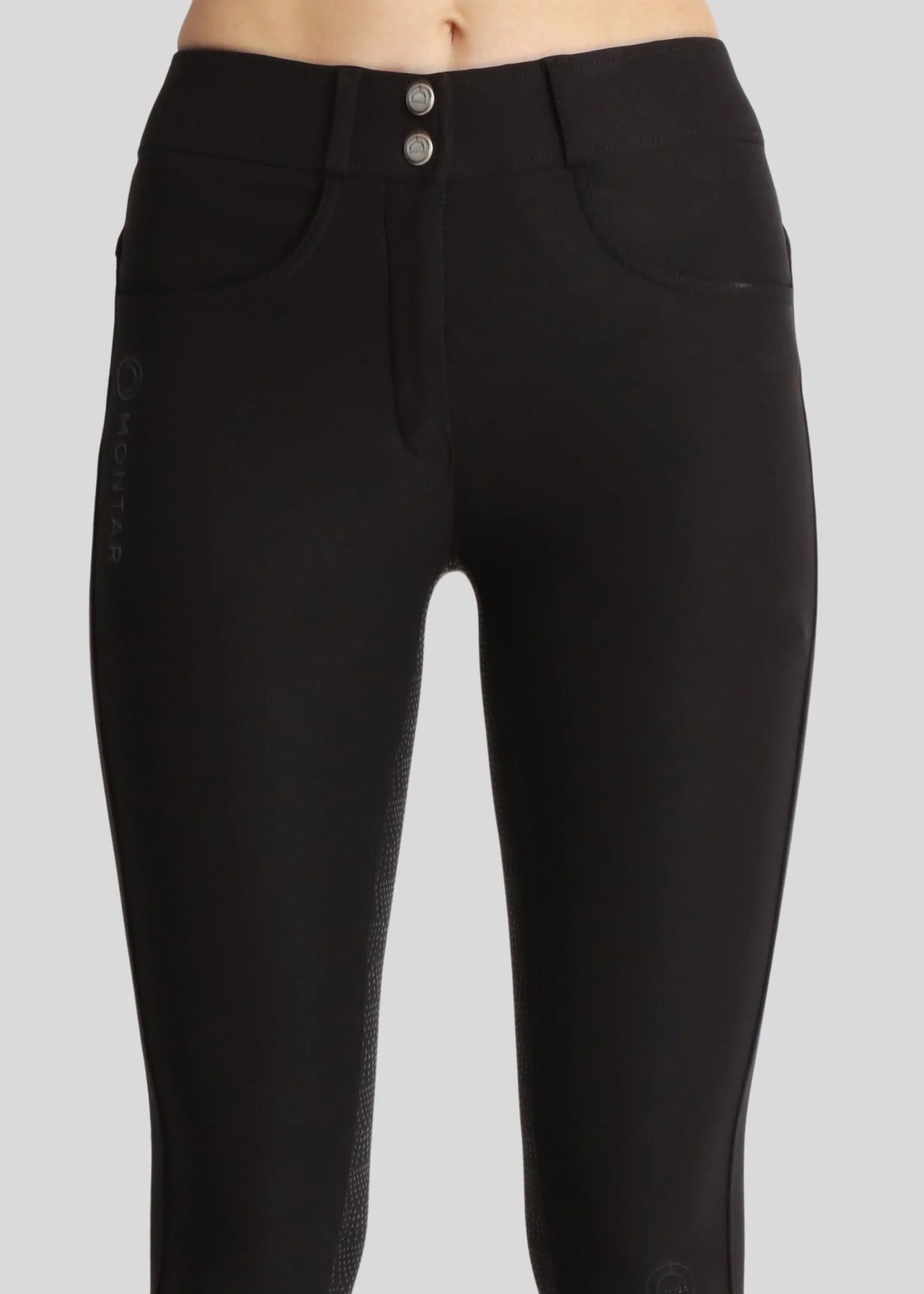 Breeches Megan Yati Tiro Alto Negro