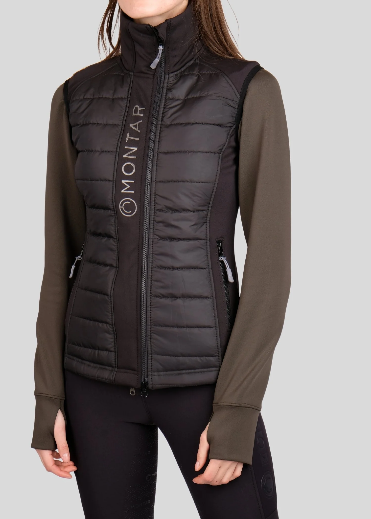 Chaleco Softshell Emma Junior - Negro
