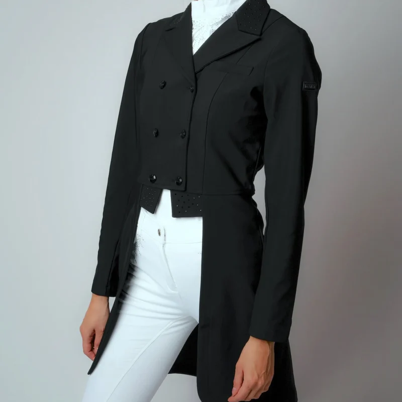 Frac largo Softshell - Negro