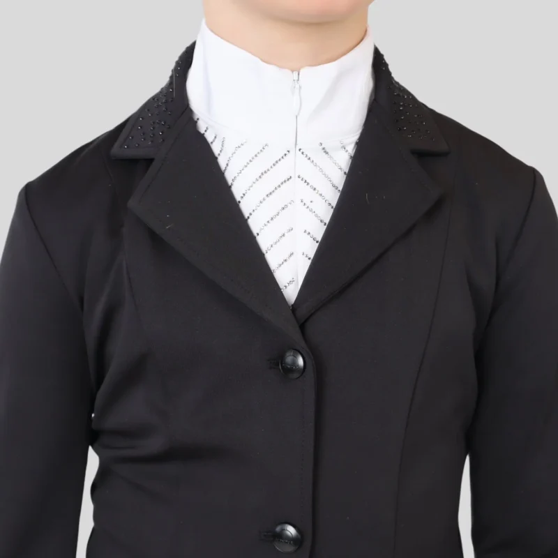 Chaqueta de competicion Junior - Negro