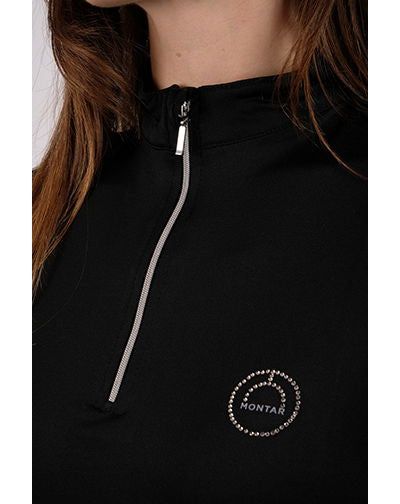 Polo Everly Mon-Tech - Negro