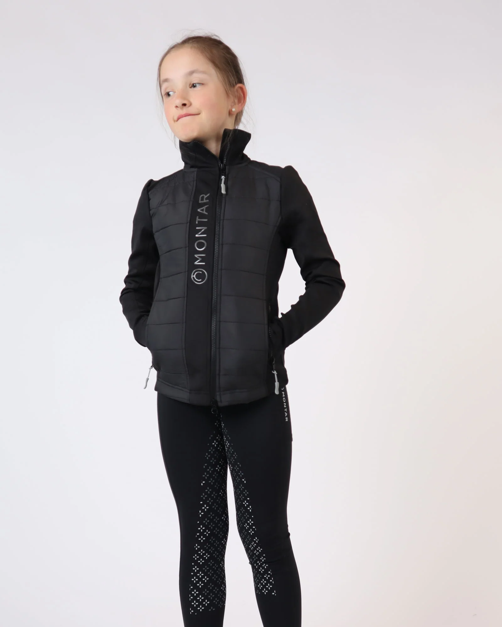 Chaqueta Softshell Emma Junior - Negro