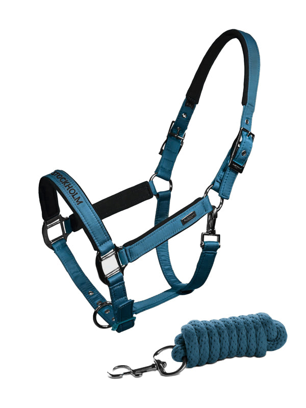 Cabezada con ramal Halter & Lead Rope Aurora Blues Talla Pony